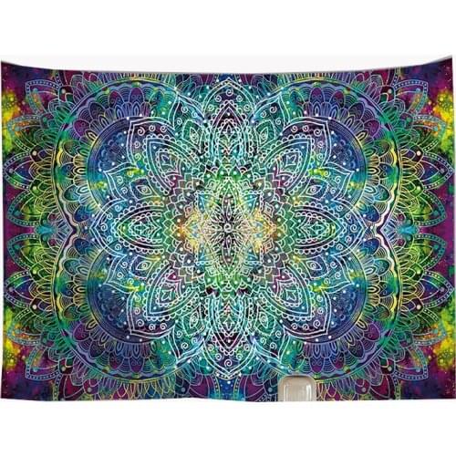 Mandala tapestry wall hanging large wall cloth bedroom livingroom background carpet wall rug