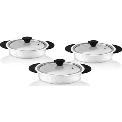 Granite Plus 3 pcs Sahan Kit Plug/take out With Silicone Handle White Tac-3398