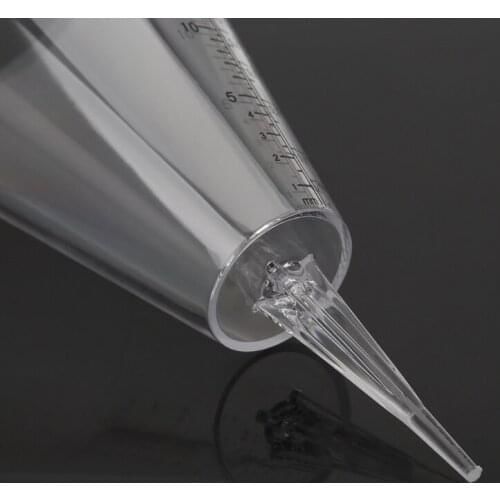 Conical Rain Gauge Plastic Clear Outdoor Home Garden DIY Craft Tool Professional