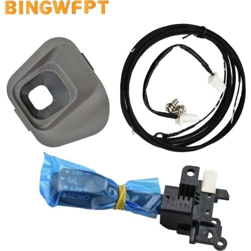 Cruise Control Switch Steering Wheel Cover +Wire Screws 45186-60050-E0 For Toyota REIZ 2005-2010 84632-34011