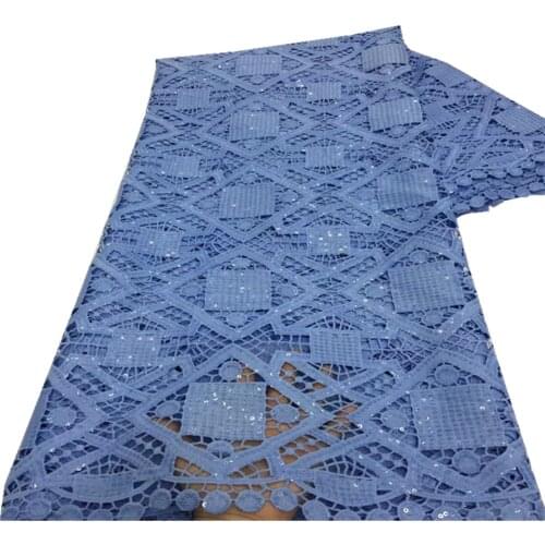 Hot Sale 2021 High Quality African Cord Lace Fabrics Milk Silk Lace Fabrics Nigerian Lace Fabric For Women Dress XZ-150