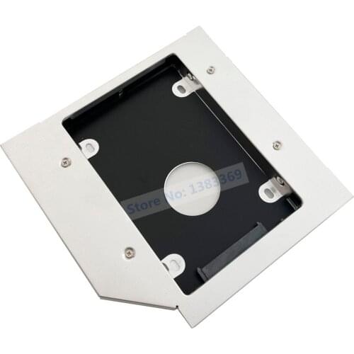 NIGUDEYANG SATA 2nd Second HDD SSD Hard Drive Optical bay Caddy Carrier Frame Adapter for HP Probook 4510s 4530s 6440b 6550b