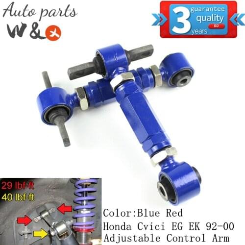 Dog Bone Adjustable Control Arm For Honda Civic EG EK 1992-2000 Acura Integra Rear Suspension Oscillating Arm