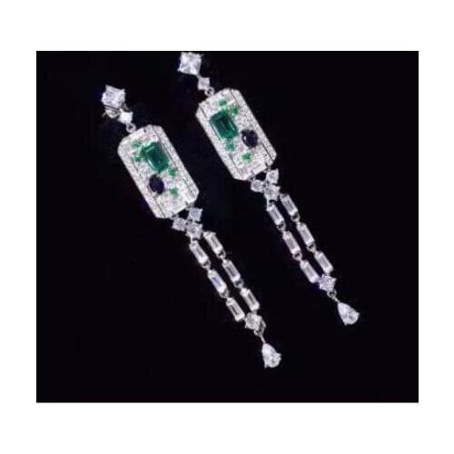 Koraba Natural 925 Hook Round Buckle Dangle Earring Stone Gem natural gem/stone/coral/opal Marcasite