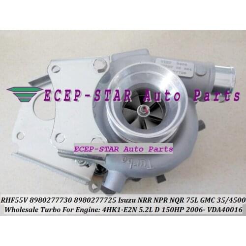 RHF55V 8980277720 8980277721 8980277722 Turbo Turbocharger For ISUZU NRR NPR NQR 75L 06- For GMC 3500 4500 W-Serie 4HK1 E2N 5.2L
