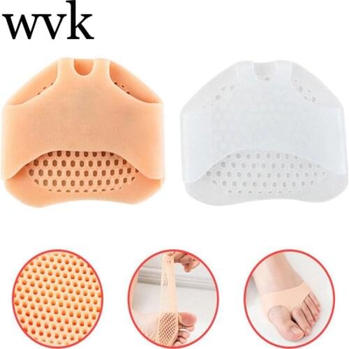 1pair Silicone Soft Pads High Heel Gel Insoles Breathable Health Care Shoe Insole Insert Shoes Accessories Dropshipping