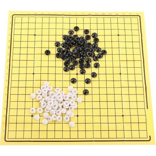 2-in-1 Kid Adult Portable Folding Go Game Gomoku Set Education Intelligence Toy