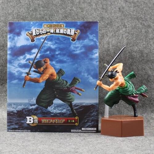 20cm Anime Cool Decisive Battle Version Roronoa Zoro PVC Action Figure Collection Model Toys Doll