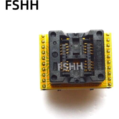 SOP8-DIP8 Adapter ZY301A ZLG ZHIYUAN Programmer Adapter Of 25 wide-body SOIC8 test socket