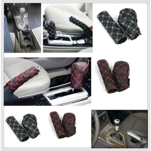 Car decoration shell hand brake shift gear box cover for Nissan Teana X-Trail Qashqai Livina Sylphy Tiida Sunny March