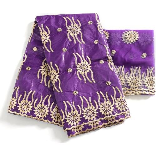 Bazin Riche Tissues 2021 Nouveau Original 100% Cotton Fabrics For Ladies Dresses Tissu Africain Ankara Cloth 5+2 yards/lot