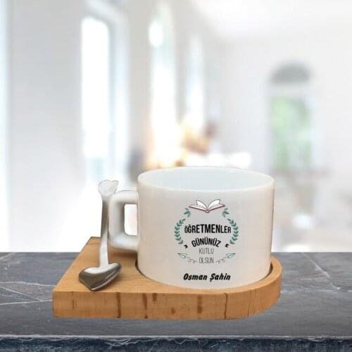 Teachers Day Custom Wood Cup 457362248