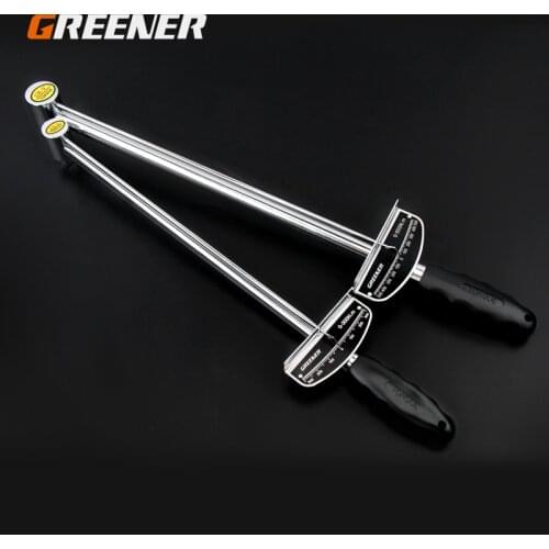 Greener Pointer type torque wrench 0-500N.m 3/8 1/2 Square Drive High-accuracy Car Bike Repair Hand Tools Spanner Torque key