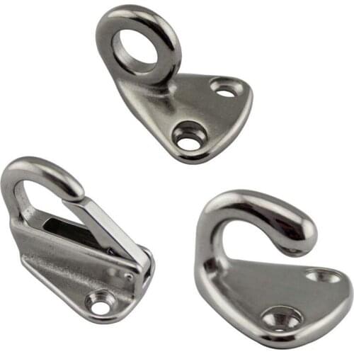 Circle style stainless steel coat hook cloth hanger buckle DIY handmade door hook ship yacht boat hardware