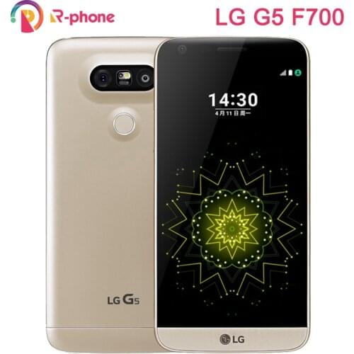 Original Unlocked LG G5 F700 Mobile Phone 5.3" 16MP 4GB RAM 32GB ROM Fingerprint LG G5 Refurbished Cellphone