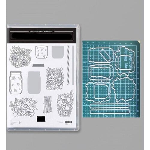 FLOWER Metal Cutting Dies and Stamps for Scrapbooking Stencil Handmade Card Make Model Craft Mold Die Cut New Arrival 2021
