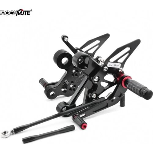 Motorcycle Adjustable Rider Rearset For Yamaha FZ-09 MT-09 2014-2018 MT09 FZ09 CNC Aluminum Foot Pegs Pedal Footrest