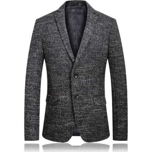 2019 New Style Mens Classic Fashion Casual Slim Fit Suit Jacket Mens High Quality Business Blazer Jackets