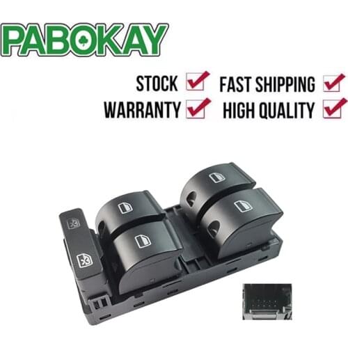 FS Electric Master Window Control Switch Driver Side For Audi A4 B6 B7 2000-2007 8E0959851B 8ED959851