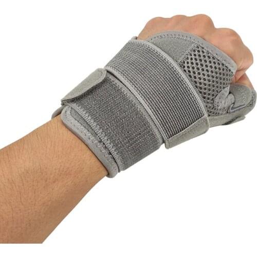 Thumb Wrist Brace Wraps Carpal Tunnel Arthritis Tendonitis Sprain Wristband Wrist Support Bandage Sports Gym Hand Protector