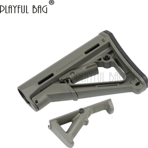 PB Playful bag Outdoor sport OD color CTR brace Gel ball gun rear support AFG-2 grip High quality CS toys equipment KA04S