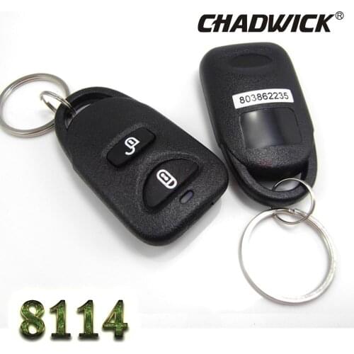 Simple 2 button Universal Car remote control Central door lock with Actuator kit Auto Locking System Motor CHADWICK 8114 DC 12V