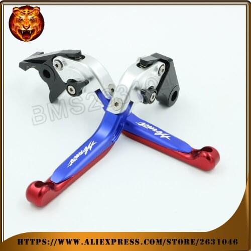 Adjustable Folding Extendable Brake Clutch Lever For HONDA CB599 CB600 HORNET 1998-2006 WITH LOGO Motorcycle 2005 2004 2003 2002