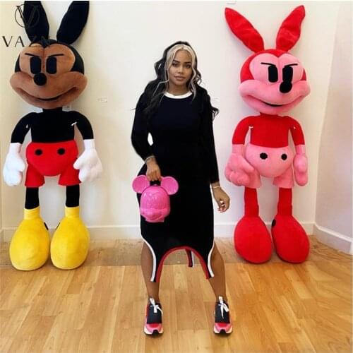 VAZN 2021 Sexy Straight Shinny Solid A-line Elegant Full Sleeve Summer Maxi Dresses Clothing Sexy Shinny Young Lady Dress