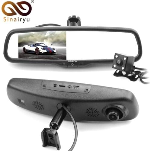 Sinairyu Car Rear Mirror DVRs