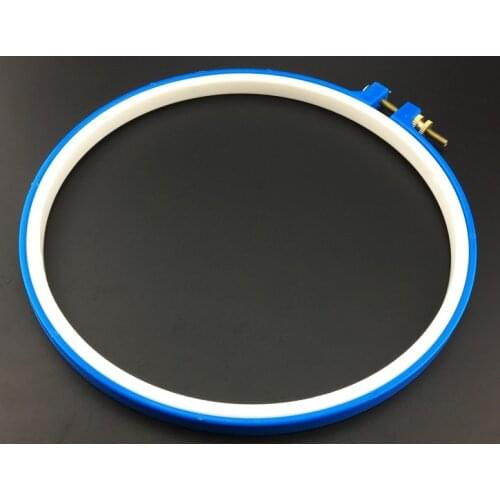 Random color 19 cm 1 pcs adjustable plastic hoop embroidery circle for bead cross stitch handcraft DIY craft
