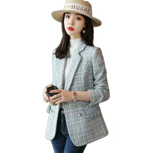 Женские шерстяные пиджаки XLMJDZGS China At AliExpress