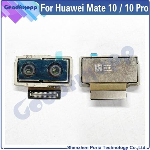 100% Tested High Qual For Huawei Mate 10 Mate10 Pro Phone Camera Modules Back Camera Module Big Camera Replacement