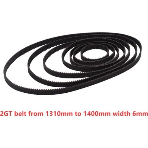 3D printer belt GT2 closed loop rubber 2GT timing 844 846 848 850 852 854 856 858 860 862 864 Length 844mm 846mm 864mm width 6mm