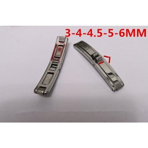 Watch accessories strap on discount watch steel band ceramic band folding buckle watch strap buckle
