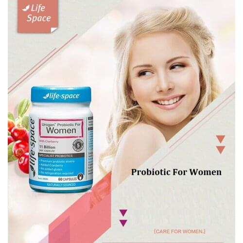 Australia Life Space Urogen Probiotic for Women Support Urinary tract health Reduce Recurrent Cystitis Healthy Vaginal Flora