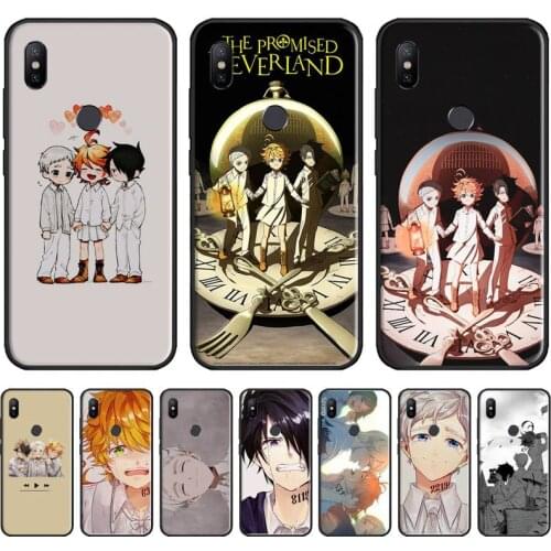 Anime Promised Neverland Phone Case For Xiaomi Redmi 7 9t 9se k20 mi8 max3 lite 9 note 8 9s 10 pro Soft Silicone Shell Cover