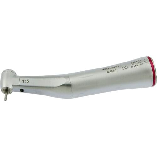 COXO YUSENDENT Dental 1:5 Increasing Fiber Optic Inner Channel Contra Angle Low Speed Handpiece C7-1