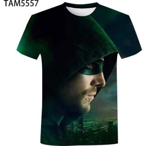 Legends of Tomorrow 3D Summer New Mens / Womens Short Sleeve T-Shirt Boys Girls Childrens Street Fashion leisure Cool Top