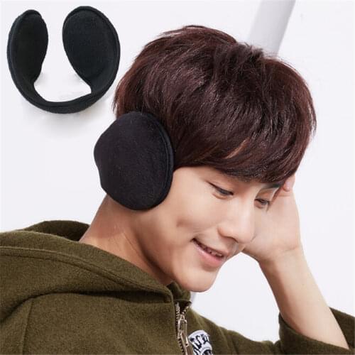 Cotton Earmuffs Soft Thicken HeadBand Plush Ear Cover Muff Protector Earflap for Men Women Girls Ear Winter Warmer