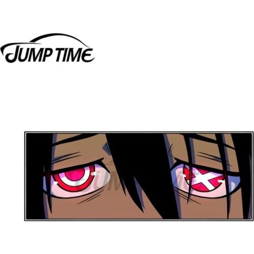 JumpTime 13 x 5.5cm Benimaru Shinmon Car Stickers Vinyl Occlusion Scratch Decoration Laptop Vehicle Waterproof Motorcycle Decal