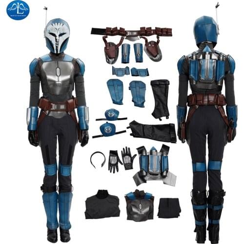 Star Cosplay Wa Bo-Katan Kryze Cosplay Costume Outfits Top Vest Pants Full Set Halloween Carnival Suit Custom Made