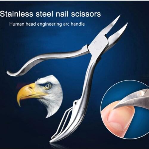 Nail Cuticle Nipper Clipper Scissor Plier Dead Skin Remover Manicure Tool NN