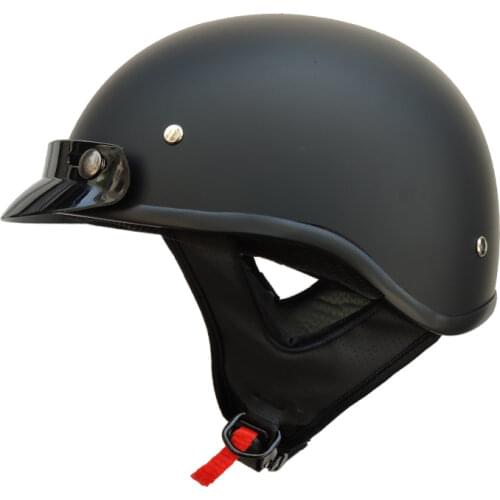 Retro Motorcycle Helmet GERMAN ATV Vintage Half Face Motorbike Chopper Scooter Cafe Racer Cascos Para Moto