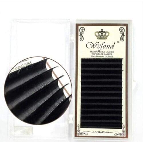 A box 0.05 C Curly False Eyelashes Naturally Thick and Thick Long Marten False Eyelashes Eyelash Extension Tool maquiagem