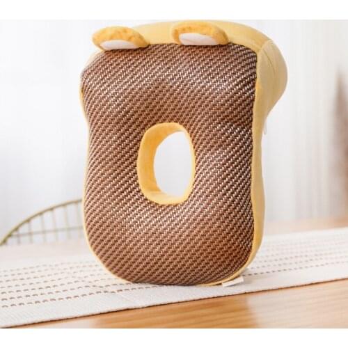 Four Seasons U-Shaped Nap Pillow Breathable Office Student Lunch Break Neck Supporter with Arm Rest Cushion