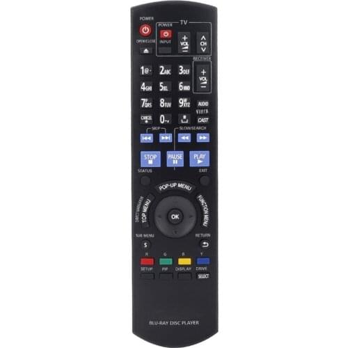 Remote Control for Panasonic BLU-RAY DISC DVD PLAYER N2QAyB000508 DMP-BDT300 DMP-BDT350