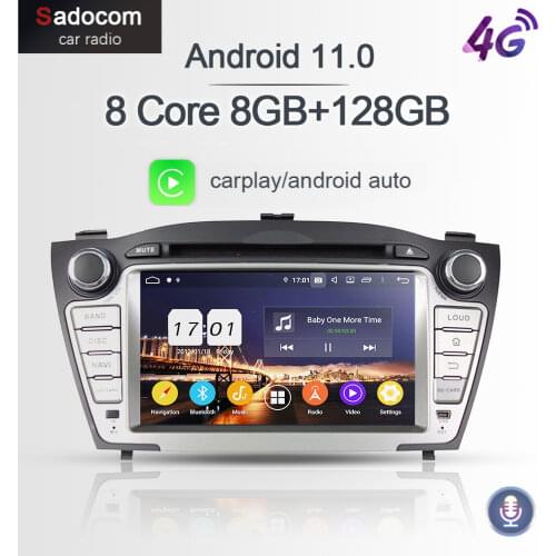 PX6 DSP TDA7851 2 din Android 10.0 8 Core 4GB RAM 64GB Car DVD Player autoradio car radio For Hyundai TUCSON IX35 2009-2012