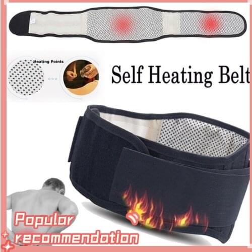 Adjustable Waist Tourmaline Self heating Magnetic Therapy Back Waist Support Belt Lumbar Brace Massage Band Health Care