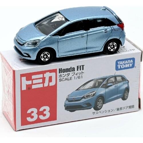 Takara Tomy Tomica No.33 Honda FIT 1/61 Car Hot Pop Kids Toys Motor Vehicle Diecast Metal Model Collectibles New