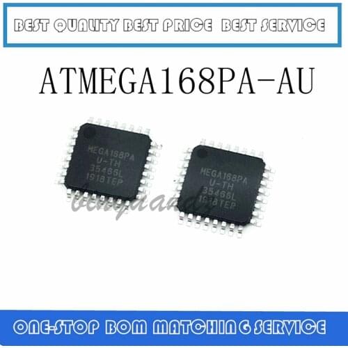 10PCS ATMEGA168PA ATMEGA168PA-AU QFP32